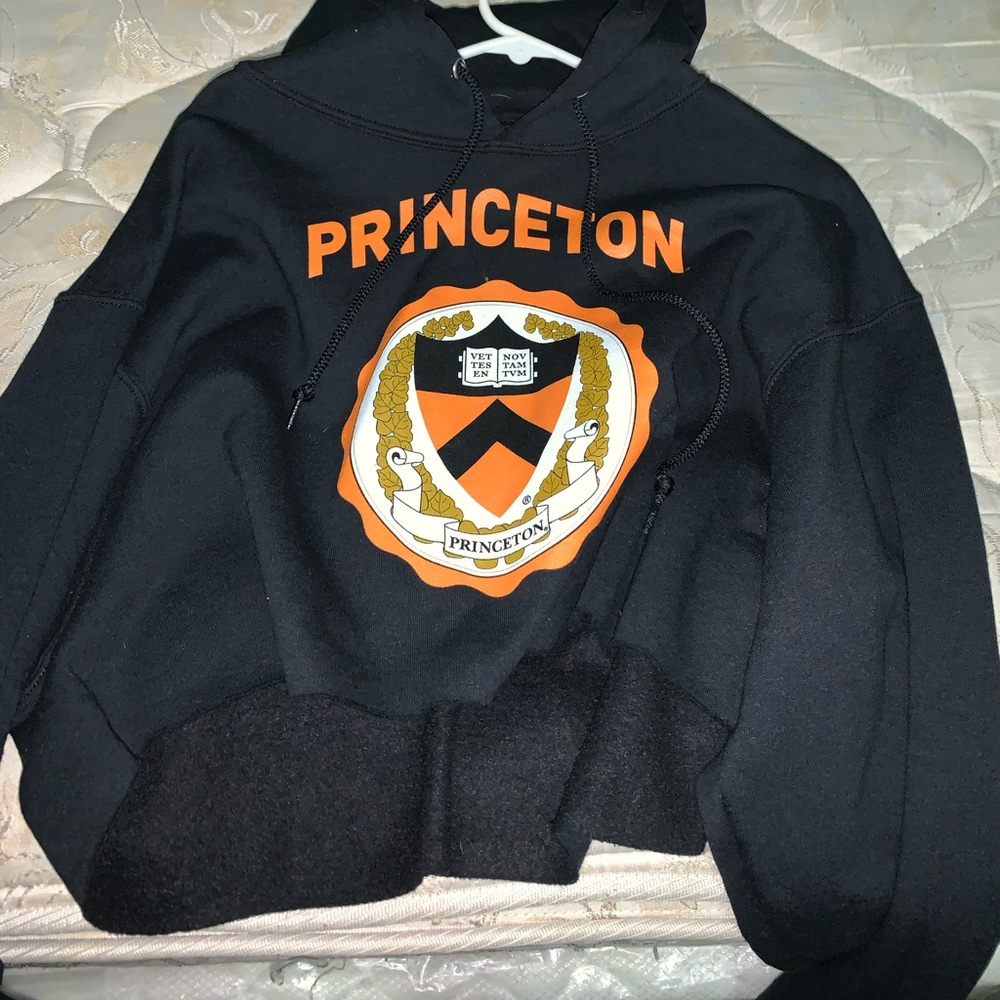 Princeton crop hoodie